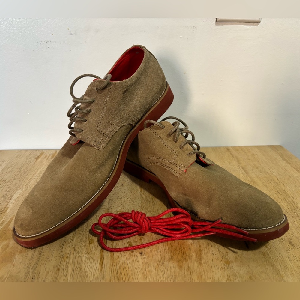 Buks by Walk Over Suede Men's Oxford Shoes, Sz10